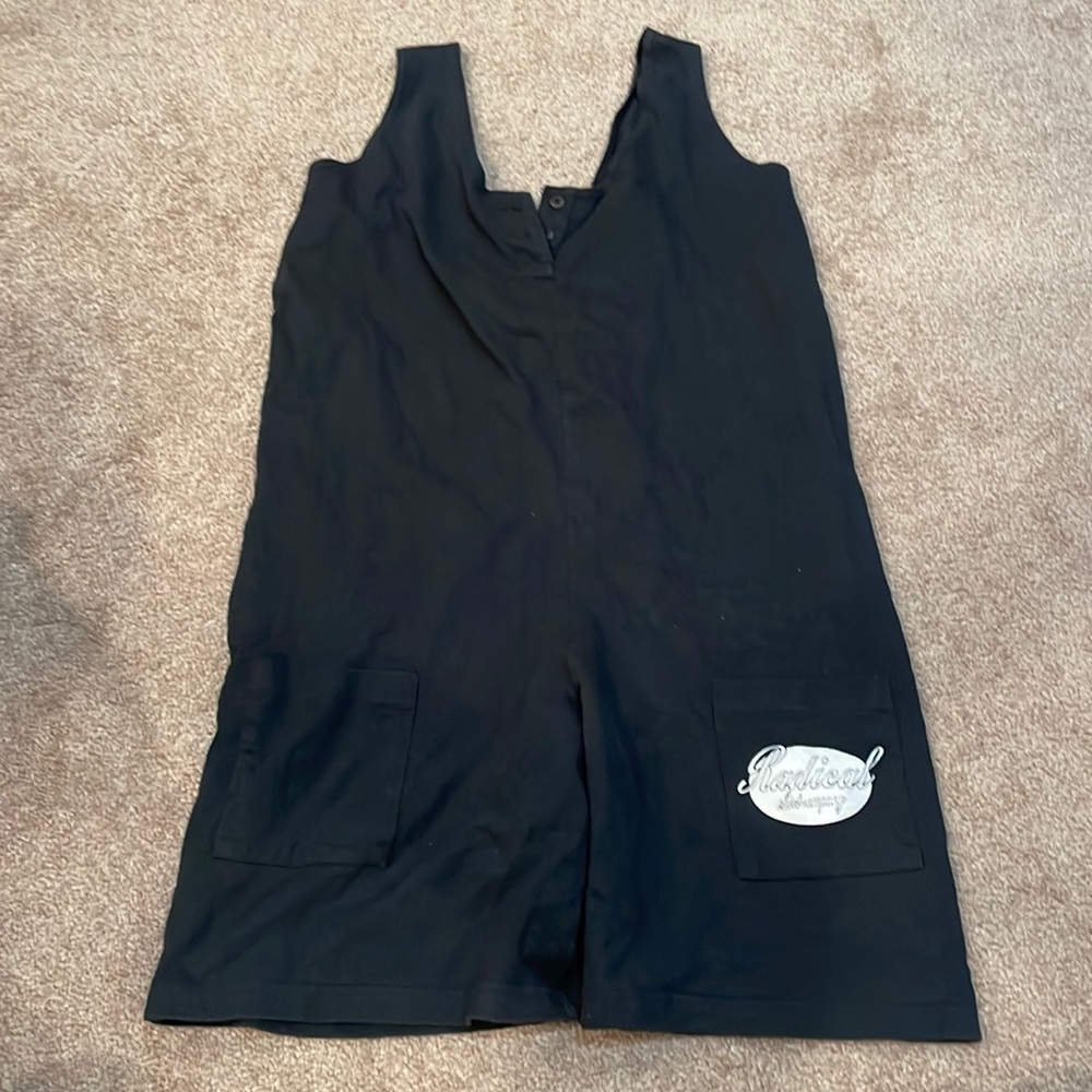 Vintage one piece jumper black size small jumpsuit